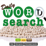 2 Player Word Search.